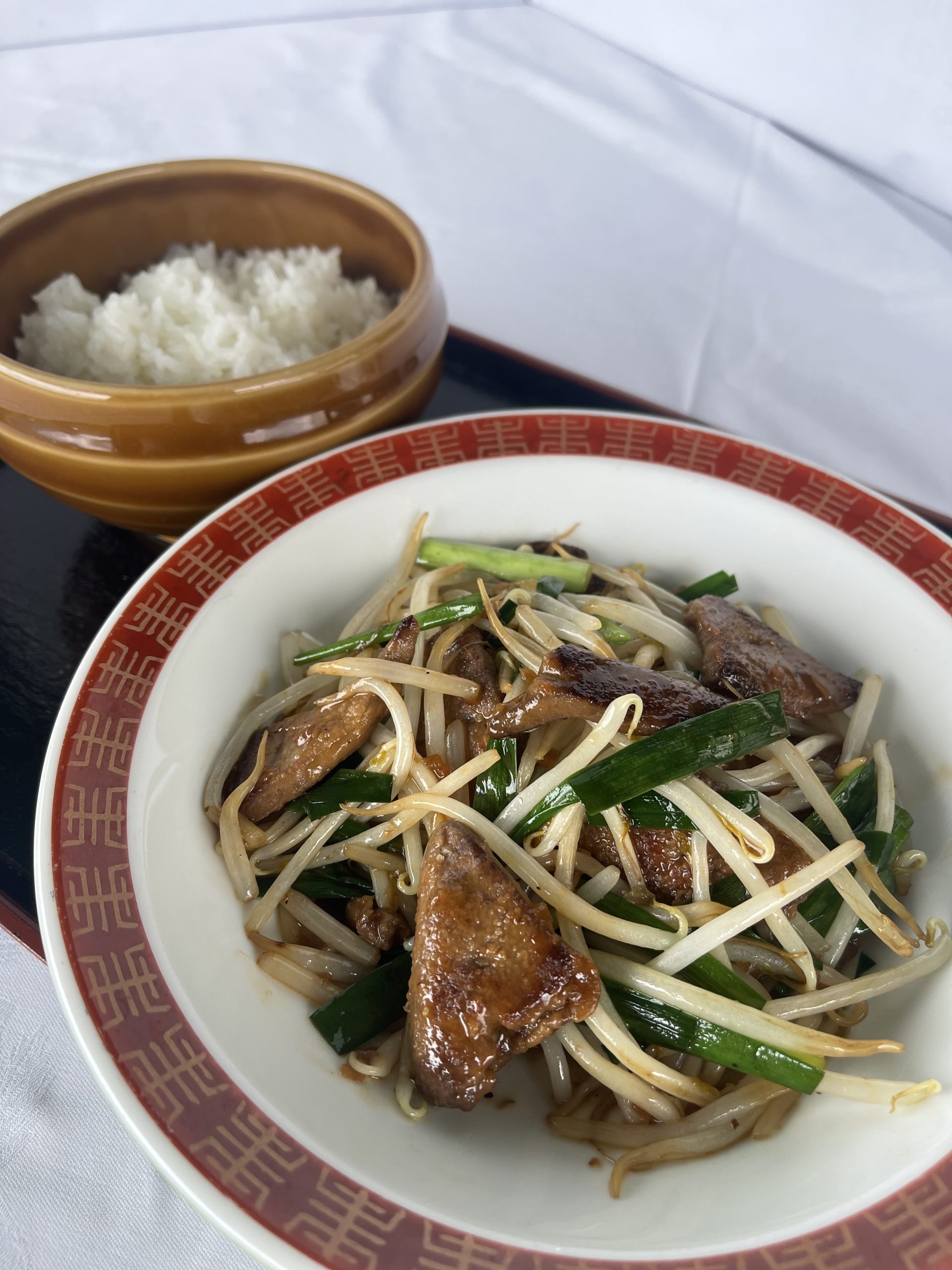 レバニラ定食