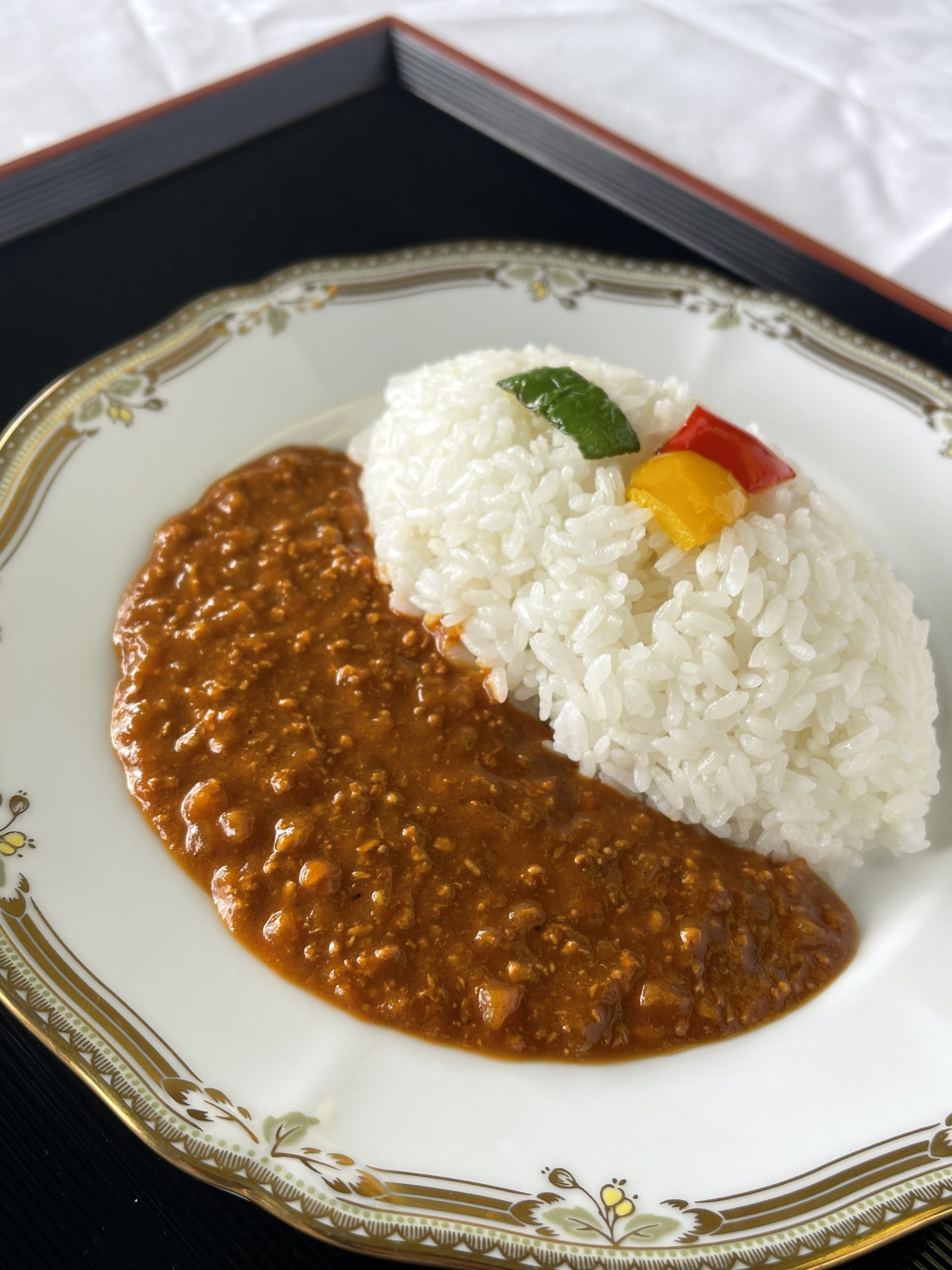 南会津産トマトのキーマカレー